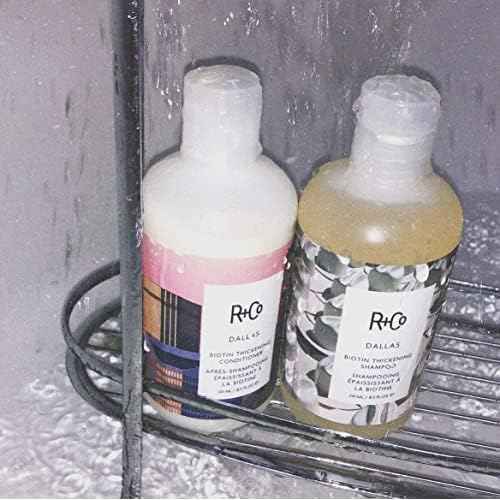 R+Co Dallas Biotin Thickening Shampoo + Conditioner Kit | Thickens, Nourishes + Strengthens | Vegan + Cruelty-Free | 8.5 oz (Pack of 2)