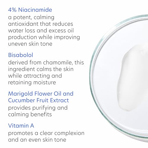 PCA SKIN Clearskin Lightweight Face Moisturizer for Oily Skin, Daily Hydrating Facial Moisturizer for Oily, Acne-Prone, and Sensitive Skin, Quick Absorbing, Reduces Discolorations, 1.7 oz Jar