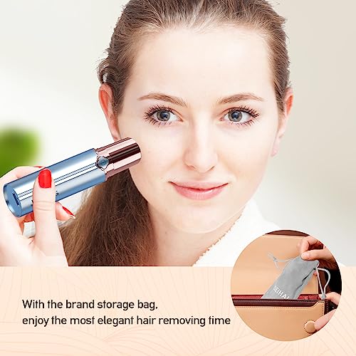 SEIHAI Hair Removal Device(2023), Facial Hair Removal for Women, Rechargeable Hair Remover for Women, Facial Hair Remover for Face, Upper Lip, Chin, with a Branded Storage Bag