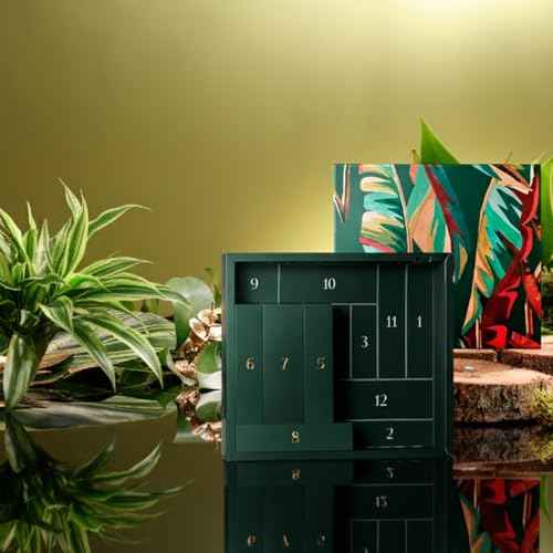 natura - Brazilian Beauty Advent Calendar ? 12-Piece Holiday Gift Set with Body Care, Hand Creams, Shower Gels & Hair Care Minis ? Vegan & Sustainable Beauty from the Amazon ($104 value)