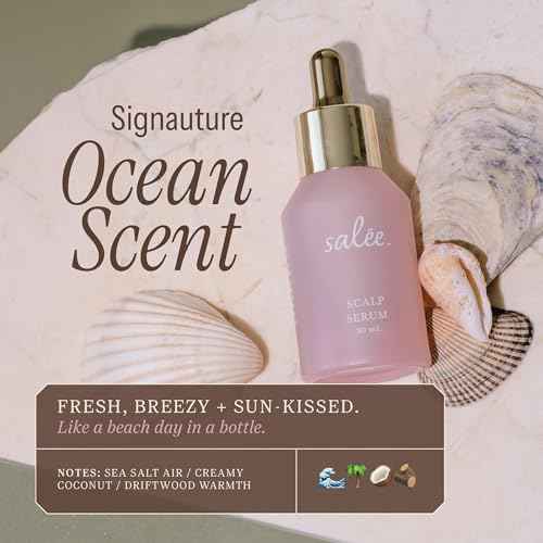 Salee- Dry Scalp Serum Nourishing & Moisturizing| Biotin, Caffeine For Thinning Hair, Reduce Shedding, Hydrate, Stimulate+ Hyaluronic Acid