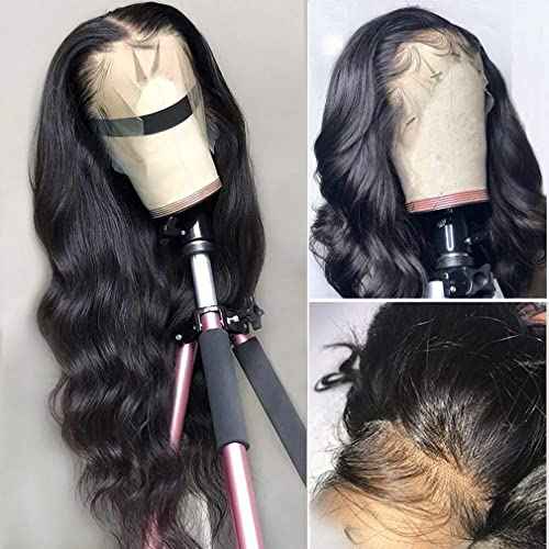 Foreverlove Body Wave 13x4 HD Lace Front Wigs for Black Women 10A Grade 200% Density Brazilian Virgin Human Hair Wig (18 Inch,Body Wave)