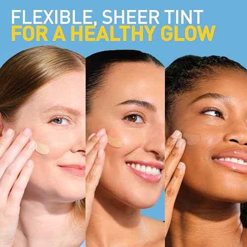 CeraVe Hydrating Mineral Sunscreen SPF 30 with Sheer Tint, Tinted Mineral Sunscreen with Zinc Oxide & Titanium Dioxide, Blends Seamlessly For Healthy Glow, Light, 1.7 Oz