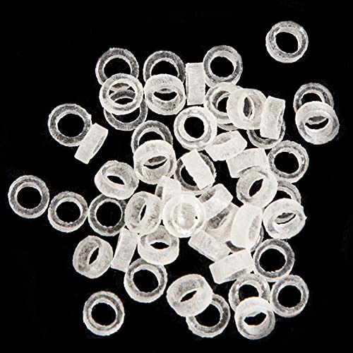 JMU Orthodontic Elastics 3/16 Light, 500 Pack 2.5 oz Latex Free Dental Rubber Bands Made in USA