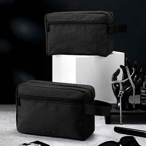 Paterr 32 Pcs Travel Toiletry Bag for Men Women Large Water Resistant Shaving Bag Hanging Cosmetic Bag Makeup Travel Pouch Foldable Toiletry Organizer with Divider Handle for Toiletries Accessories