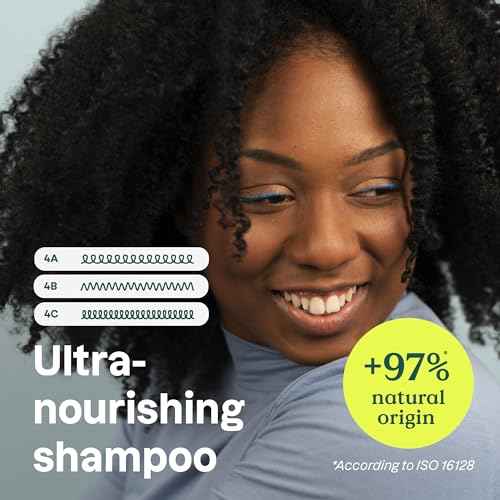 ATTITUDE Ultra-Nourishing Shampoo for Curly Hair 4a ? 4c with Shea Butter, Vegan, Naturally Derived Ingredients, Deeply Nourishes, 16 Fl Oz (Pack of 6)