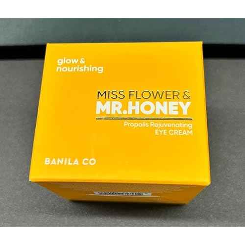 BANILA CO Miss Flower & Mr Honey Propolis Rejuvenating Eye Cream | Nourishing Moisturizer with Propolis Extract & Royal Jelly | Hydrating Korean Skincare for Youthful Radiance (20 ml / 0.67 oz)