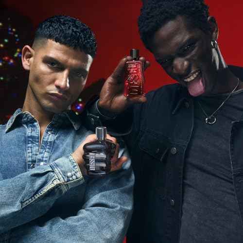 DIESEL D RED, Eau de Parfum & Fragrance Gift Set for Men, Fougere & Aromatic With Notes of Red Grapefruit, Lavender & Sandalwood