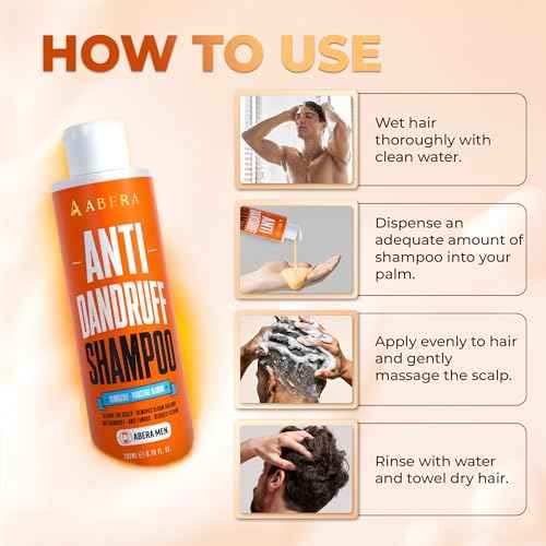 ABERA Anti Dandruff Shampoo for Stronger Hair & Healthier Scalp, Nourishes, Supports and Promotes Hair Growth, Get Rid of Dandruff, Set of 2