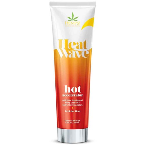 Hempz Heatwave Hot Accelerator with 100% Pure Natural Hemp Seed Oil & Sultry Skin Stimulators 9.5oz