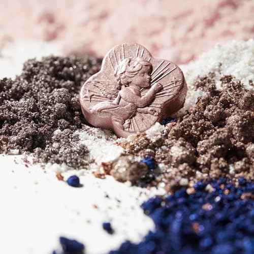 Flower Knows Little Angel 9-Color Eyeshadow Palette,Purple Gray Makeup Palette with 6 Matte + 3 Shimmer Shades,Blendable Smooth Cute Eye Makeup,0.37 Oz(02 Weeping Angel)