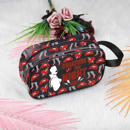 XYANFA Rock Horror Cosmetic Bag Picture Show Gift Fans Gift Horror Movie Themed Gifts (CREATURE NIGHT t-m)