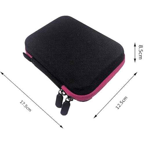 DHXYZZB Essential Oils Carrying Case Holds 30 Grids for 1-3ML Roller Bottles Storage peptide vial case for fridge Organizer Bag Hard Shell for Home, Travel, and Presentations (Green)