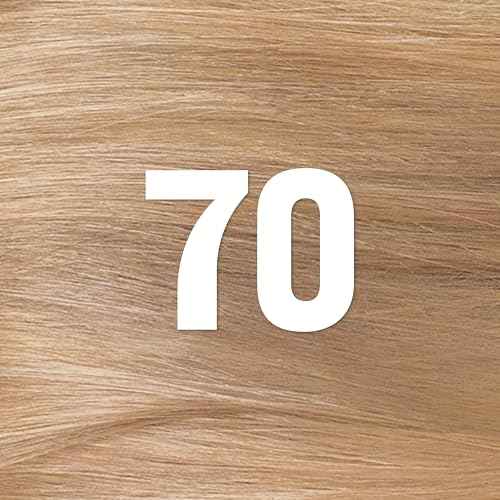 Revlon ColorSilk with Bond Repair Complex, Blonde Permanent Hair Color, 100% Gray Coverage, Ammonia Free Hair Dye, Vegan Keratin, 70 Medium Ash Blonde (Pack of 3)