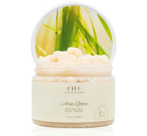 FarmHouse Fresh Citrus Grass Fine Sea Salt Body Polish