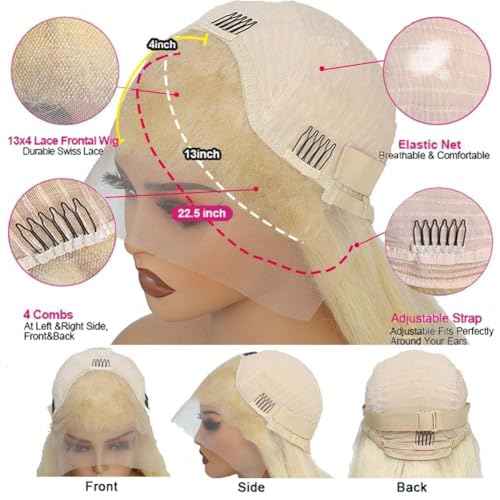250% Density 613 Lace Front Wig 32 Inch 13X4 Lace Front Wigs Human Hair Body Wave Human Hair Wigs For Black Women Glueless Wigs Lace Frontal Wigs