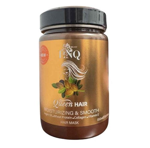 Keratina Capilar La Reina del Cabello – 850 ml – Con Argán, Colágeno, Proteína de Trigo y Vitamina E – Sin Sal ni Parabenos – Hidratación y Alisado Profundo