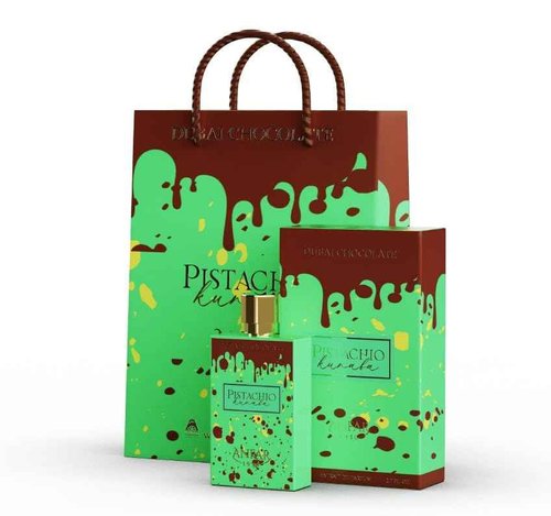 AROMA CONCEPTS | Dubai Chocolate Perfume Pistachio Kunafa Fragrance EDP 2.7 Fl Oz | Unisex Sweet Gourmand Perfume with Chocolate, Caramel & Pistachio | Arabian Dessert-Inspired Luxury Scent