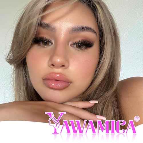 Yawamica Fluffy Lash Clusters Thick 200D Volume Eyelash Clusters 14-20mm Wispy Individual Lashes D Curly Cluster Eyelash Extensions 240pcs DIY Lash Extension for Beginners
