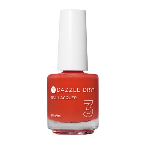 Dazzle Dry Nail Lacquer (Step 3) - Sweet and Juicy - A sheer poppy orange. Jelly. Sheer. (0.5 fl oz)