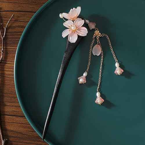 Floral Hair Stick Stylish Hair Stick Hanfu Hair Sticks Elegant Hair stick