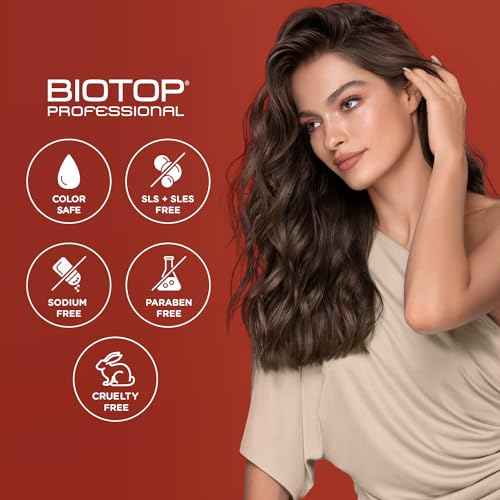 Biotop Professional 02 Eco Dandruff Shampoo - Dry Scalp Treatment & Hydrating Shampoo with Pro Vitamin B5, Zinc Pyrithione & Chamomile - Reduces Irritation and Prevents Future Dandruff (33.8oz)
