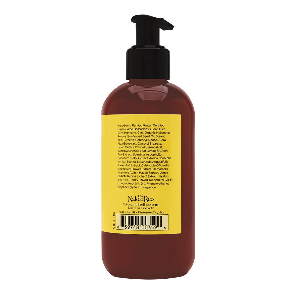 The Naked Bee Moisturizing Hand & Body Lotion, 8 Fl Oz, Citron & Honey