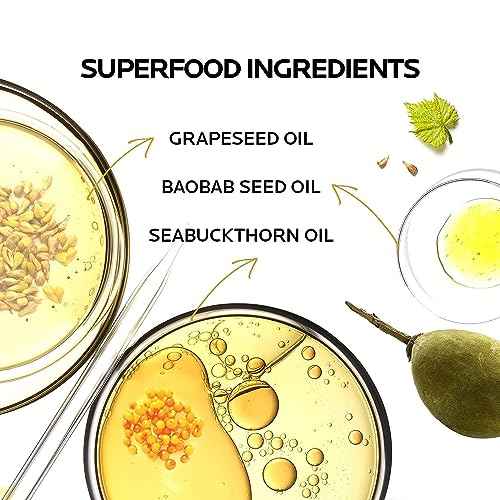 ZealSea Superfood Antioxidant Face Oil: Facial Oil with Antioxidant Rich Plant-Based Oils Hydrating and Smooth Dry Skin Care Gua Sha Massage Skin Therapy Oil for Women Men, 1 Fl Oz (Pack of 2)