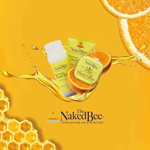The Naked Bee Nourishing Body Lotion for All Skin Types (6.7 Fl oz) Moisture Replenishing Lotion for Dry Skin with Citron & Honey (Pack of 2)