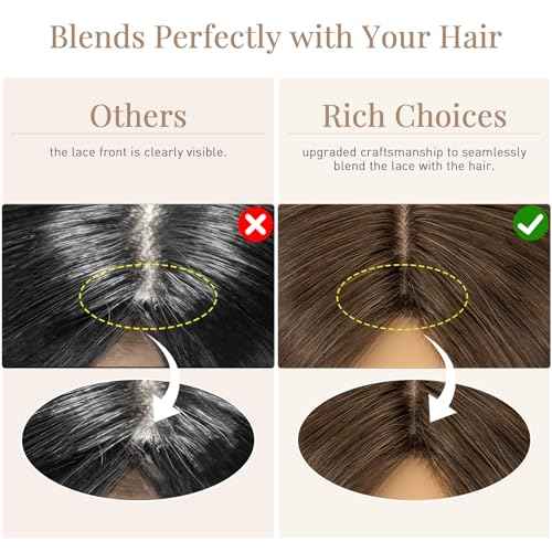Rich Choices Hair Toppers for Women Real Human Hair 150% Density Clip in Silk Base No Bangs 100% Human Remy Toppper Realistic Scalp Pieces for Women with Thinning Crown 8 Inch #2R Chocolate Brown