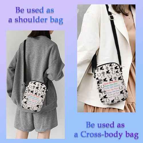 XYANFA KOTLC Gifts Makeup Bag Keeper Fans Gift Bookish Gift Team Foster Keefe Merch Reader Cosmetic Bag