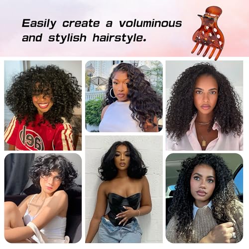 Root Lifting Hair Clips Root Clips for Curly Hair Volume Curl Clips for Hair Root Lift,hair volume root clips.No Crease curl clip for styling.6 PCS