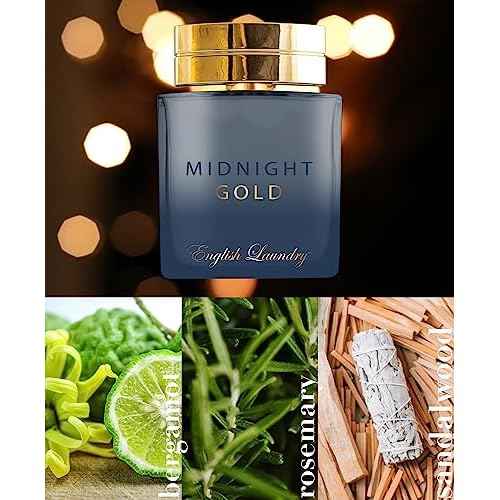English Laundry Midnight Gold Eau de Parfum 3 Piece Gift Set, 3.4 fl. oz.