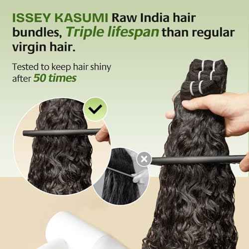 Raw Indian Human Hair Single Bundle,Triple Lifespan Than Regular Virgin Hair,In-Store Quality,Online Price! 100% Raw Indian Hair Bundles Water Wave Raw Hair Bundles 22 Inch