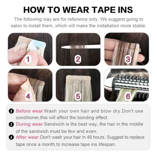 SUYYA Tape in Hair Extensions Human Hair Burgundy 26 Inch 60g/pack 20pcs Straight Seamless Skin Weft Tape in Real Human Hair Extensions Wine Red(26inch #Burgundy)