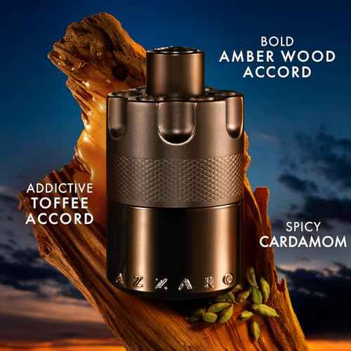 Azzaro The Most Wanted Eau de Parfum Intense - Woody & Seductive Mens Cologne - Foug?re, Ambery & Spicy Fragrance for Date Night - Lasting Wear - Luxury Perfumes for Men