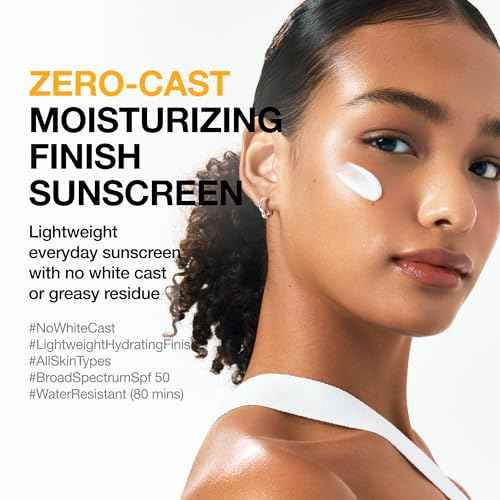 Anua Zero-Cast Moisturizing Finish Sunscreen,SPF 50, Glow Natural Sunscreen,No White Cast, Hyaluronic Acid, Niacinamide Sun Block For face,Oil-Free, Oxybenzone Free, Travel Essential (50ml/1.69fl.oz)