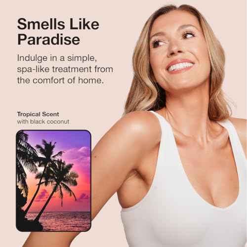 Fake Bake Flawless Self-Tanning Liquid Streak-Free, Long-Lasting Natural Glow For All Skin Tones - Sunless Tanner with Professional Mitt For Easy Application, Black Coconut Scent - 6 oz (Pack of 2)