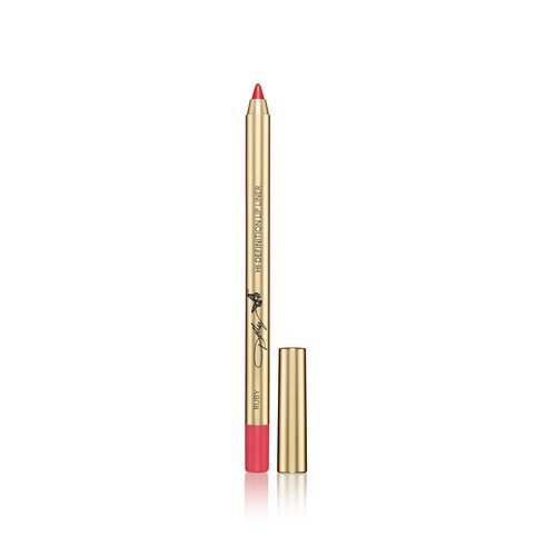 Dolly Beauty Jolene Red Lip Bundle - Heaven's Kiss Lipstick in Jolene Red, Hi-Gloss Lips Lip Gloss in Gold Dust, and Hi-Definition Lip Liner in Ruby - 3 Pack