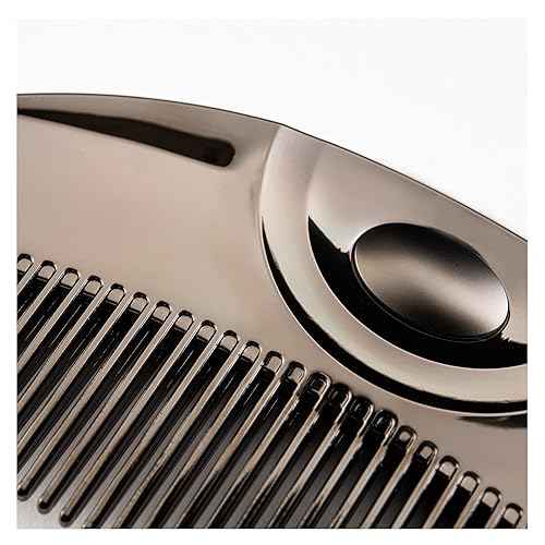 LOVE CHROME PROFESSIONAL B3 TSUKI DEEP BLACK/Japanese artisan hair comb