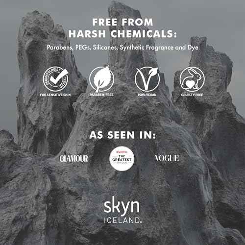 skyn ICELAND Dissolving Microneedle Under Eye Patches with 39% Hyaluronic Acid and Peptides, No Slip Overnight Eye Mask for Fine Lines, Wrinkles and Firming, Vegan, All Skin Types, 8 Pairs