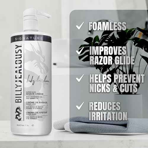 Billy Jealousy Hydroplane Foamless Super-Slick Mens Shave Cream