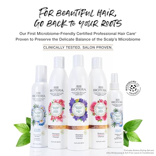 BIOTERA Anti Frizz Intense Smoothing Leave-in Conditioner | Extra Conditioning & Defrizzing | Frizzy or Unruly Hair | Vegan & Cruelty Free | Paraben Free | Color-Safe