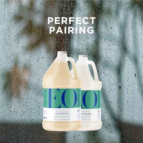EO Conditioner, 1 Gallon, Grapefruit and Mint, Organic Plant-Based, Botanical Extracts
