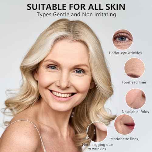 Vitamin C Retinol Serum for Face, Brightening & Anti-Aging with Hyaluronic Acid, Vitamin E, Peptides, Collagen - Hydrates, Firms, Lifts, Smooths, Targets Age Spots, Wrinkles, 1.7 Fl Oz