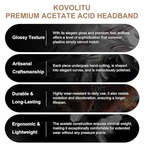2 Pack Headbands Designed for Eyewear,Flex No Pressure,Non Slip Fashion Thin Hairbands for Womens Sisters Girls Gifts-White,Powder Blue