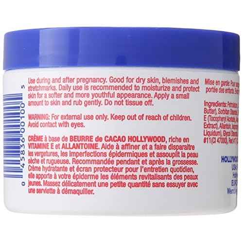 Hollywood Beauty Cocoa Butter Skin Creme 7.50 oz (Pack of 5)