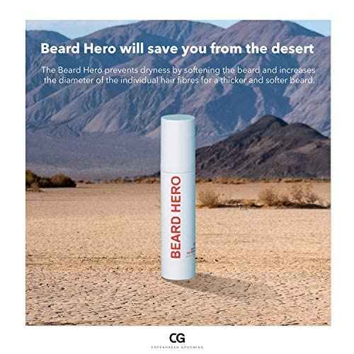 Copenhagen Grooming Beard Hero - Beard Oil for Men - Hydrating and Nourishing Beard Growth Oil and Beard Serum