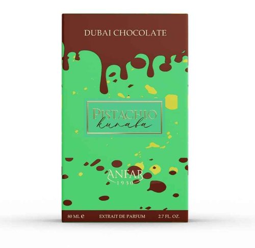 AROMA CONCEPTS | Dubai Chocolate Perfume Pistachio Kunafa Fragrance EDP 2.7 Fl Oz | Unisex Sweet Gourmand Perfume with Chocolate, Caramel & Pistachio | Arabian Dessert-Inspired Luxury Scent