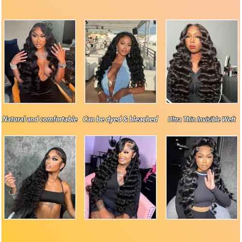 body wave human hair bundles 100% Unprocessed Brazilian human Hair3 Bundles 16 18 20 Inch 300g/Pack Body Wave Selected Healthy Natural Black soft Smooth Double Weft Quick Weft Extensions for Women